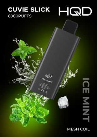 HQD Cuvie Slick 6000 puffs – Ice Mint