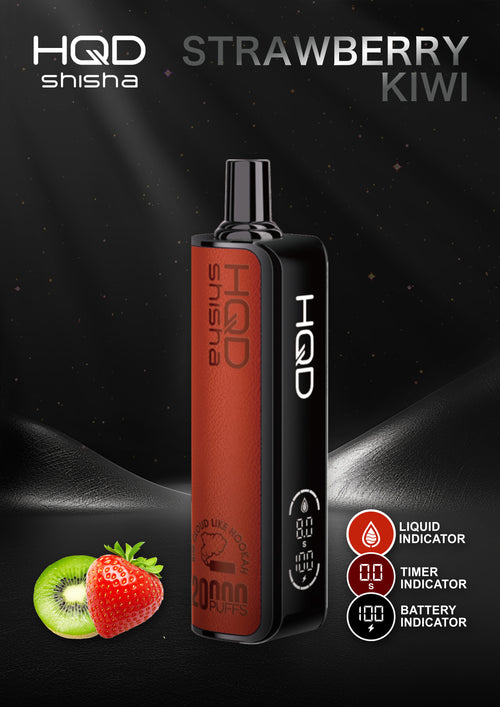 HQD Shisha 20000 puffs – Strawberry Kiwi